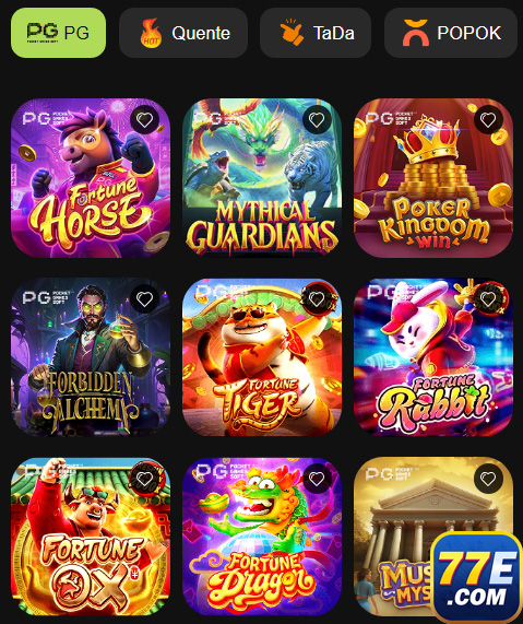 77e.com jogue em premiado jogo